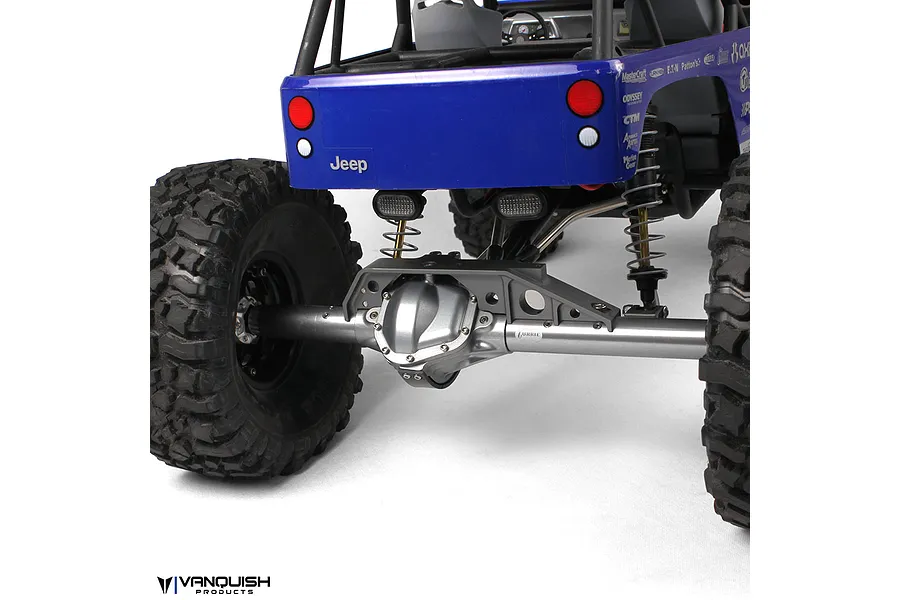 Vanquish Black Aluminium Wraith Rear Solid Currie Differential/Axle Housing image 21691