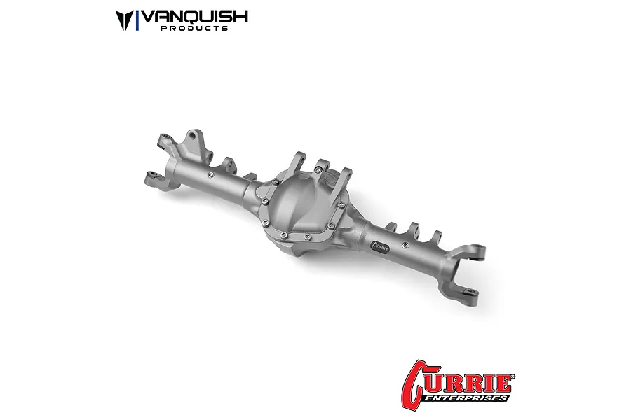 Vanquish Silver Aluminium SCX10 II Currie RockJock Front Solid Differential/Axle Housing image 21697