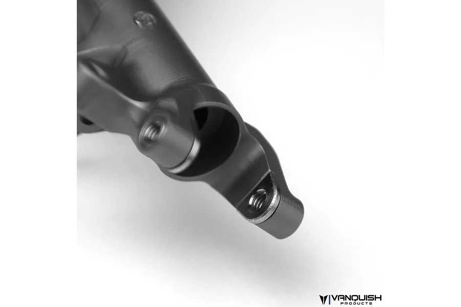 Vanquish Silver Aluminium SCX10 II Currie RockJock Front Solid Differential/Axle Housing image 21700