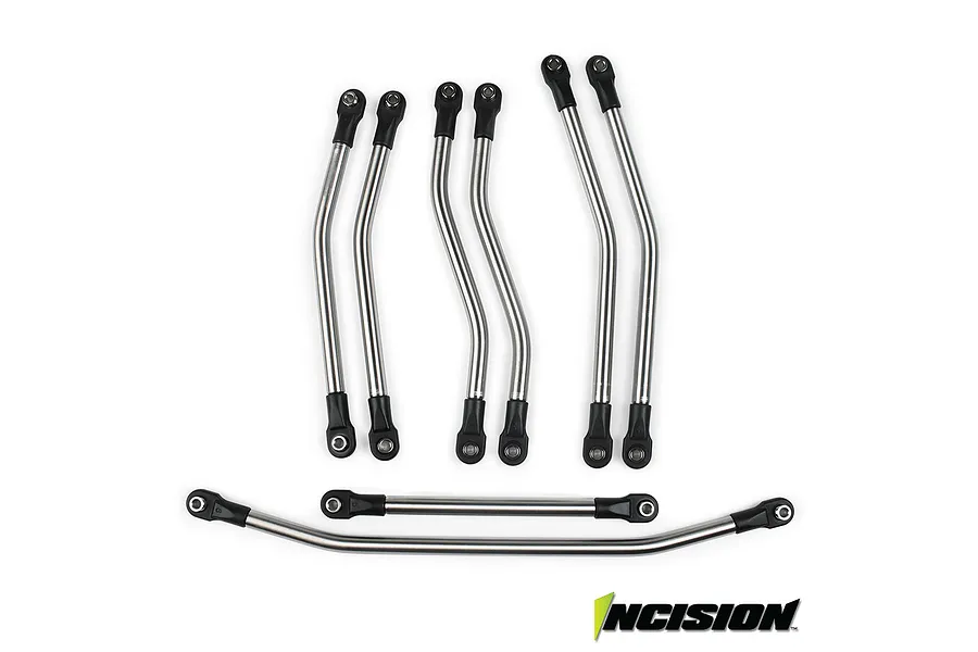 Vanquish 1/4&amp;quot; Stainless Steel RR10 Bomber Linkage Upgrade Set 8Pcs image 21701