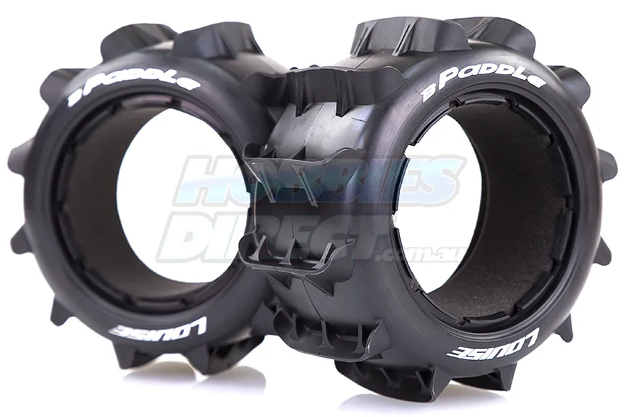 Louise 4.7/5.5&amp;quot; Baja 5B Rear B-Paddle Tyres w/ Foam Inserts 2Pcs image 21776