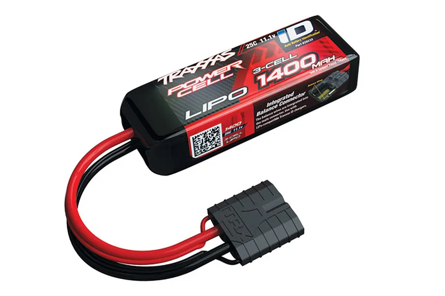 Traxxas Power Cell 11.1V 1400Mah 25C iD LiPo Battery image 21803