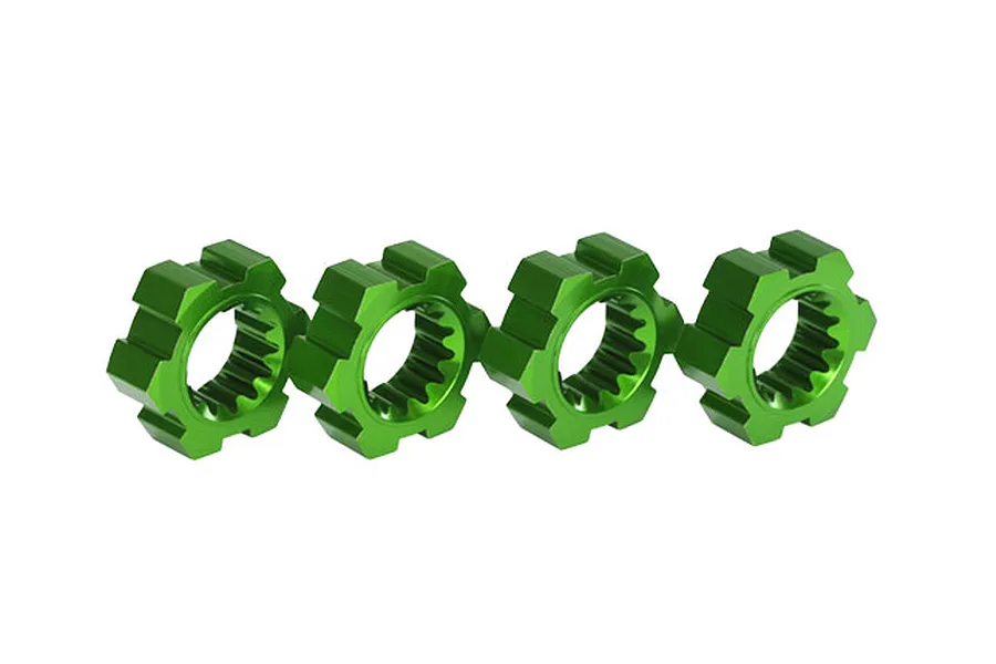 Traxxas Green Aluminium X-Maxx 24mm Wheel Hex image 21862