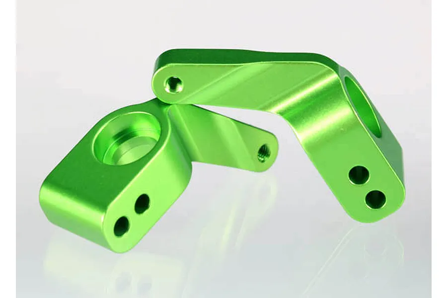 Traxxas Green Aluminium Rear Hubs 2Pcs w/ Rubber Shielded Bearings image 21867