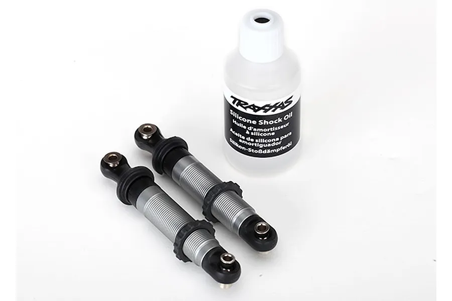 Traxxas TRX-4 Silver Aluminium GTS Shocks Assembled w/ Shock Oil image 21900