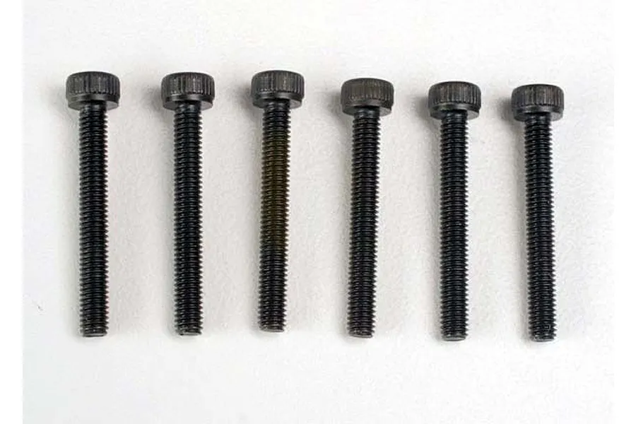 Traxxas 3x23mm Fine Thread Cap Head Screws 6Pcs image 21914