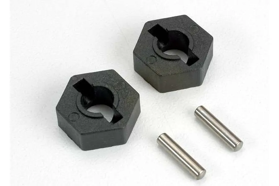 Traxxas 12mm Wheel Hexes 2Pcs w/ Axle Pins image 21915