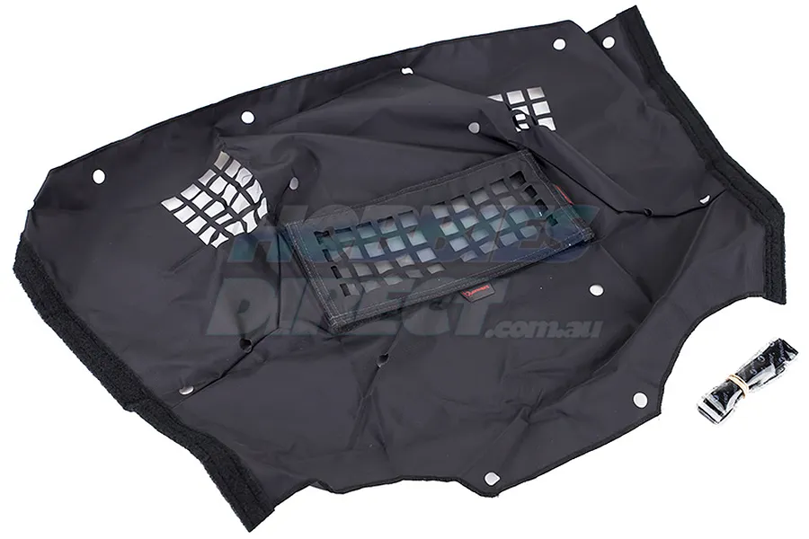Outerwears Black Losi 1/5 5IVE-T Pre Filter Chassis Cover image 21937