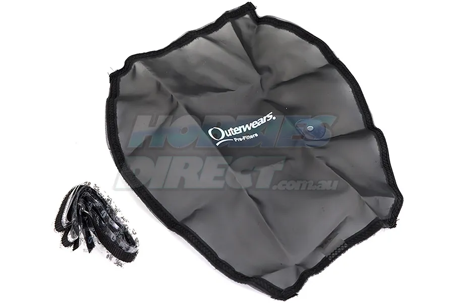 Outerwears Black Traxxas E-Maxx Pre Filter Chassis Cover image 21943