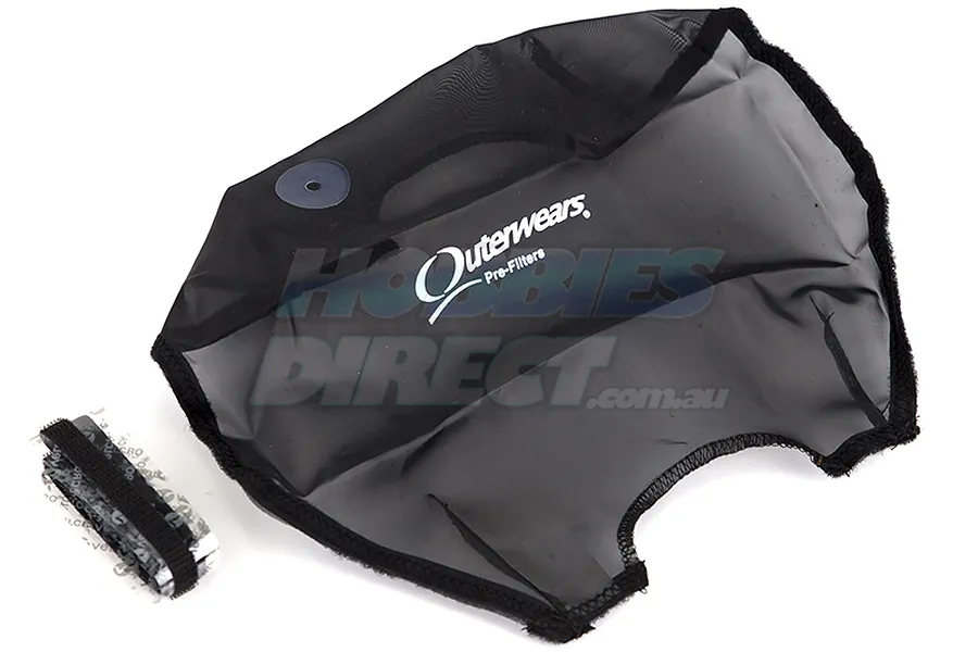 Outerwears Black Traxxas E-Revo Pre Filter Chassis Cover image 21944