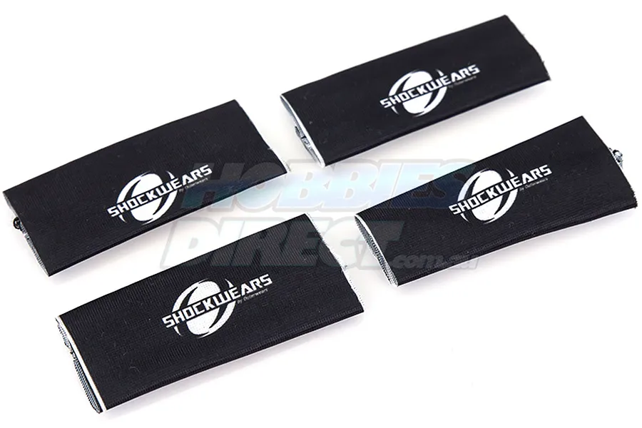 Outerwears Black Traxxas Revo &amp;amp; Summit Shock Cover Set image 21945