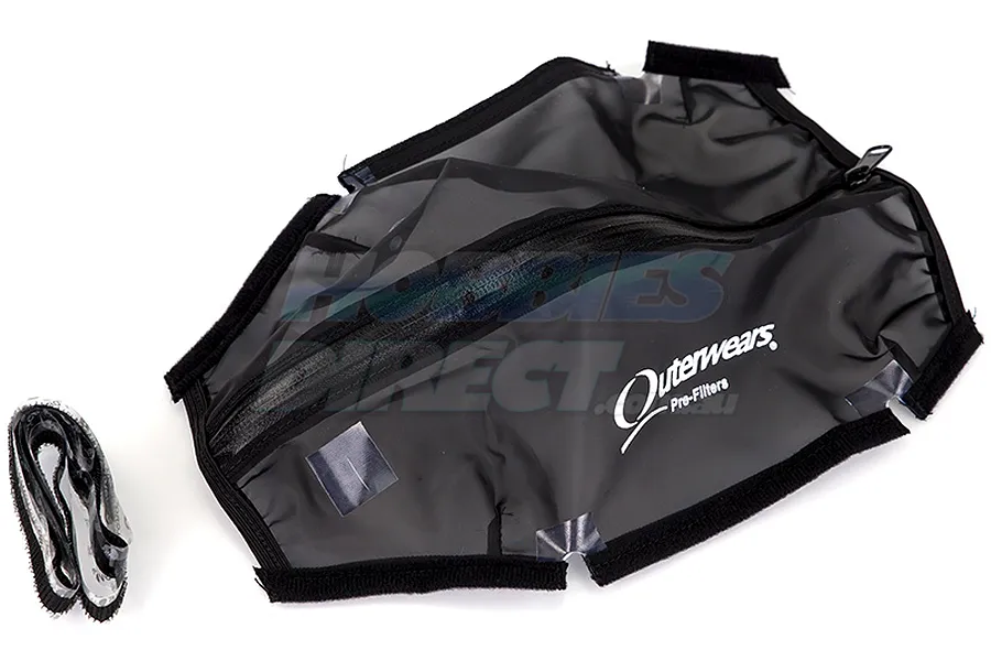 Outerwears Black Traxxas Slash 4x4 LCG Pre Filter Chassis Cover w/ Zipper image 21949