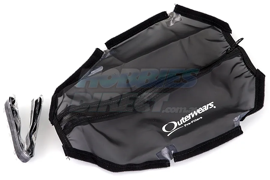 Outerwears Black Traxxas Slash 4x4 Pre Filter Chassis Cover w/ Zipper image 21950