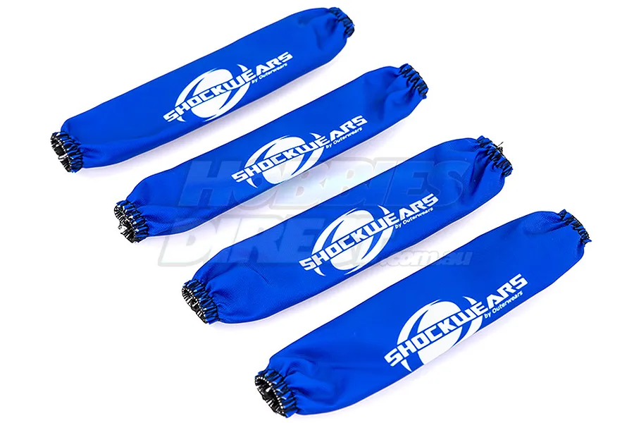 Outerwears Blue HPI 1/5 Baja Shock Cover Set image 21959