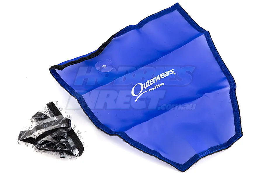 Outerwears Blue HPI Blitz Pre Filter Chassis Cover image 21961