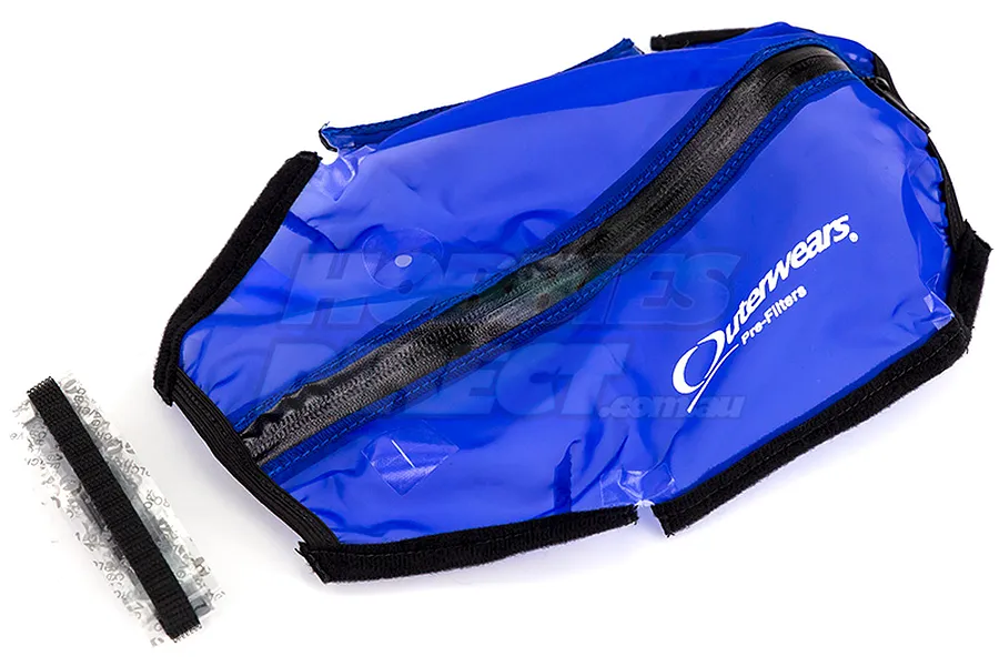 Outerwears Blue Traxxas Slash 4x4 LCG Pre Filter Chassis Cover w/ Zipper image 21972