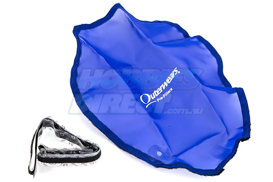 Outerwears Blue Traxxas Slash 4x4 Pre Filter Chassis Cover image 21973