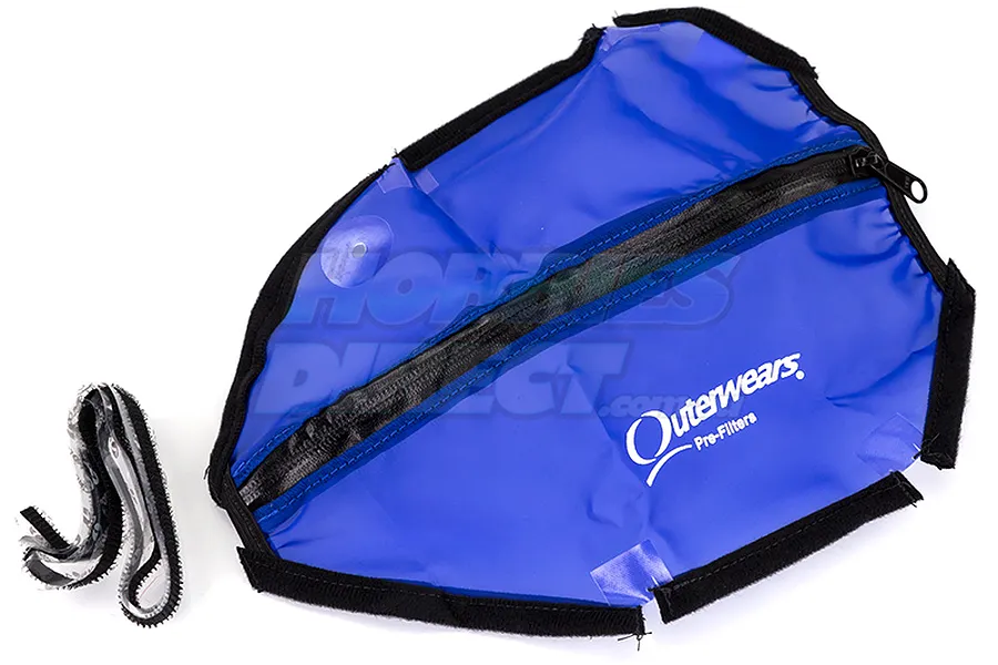 Outerwears Blue Traxxas Slash 4x4 Pre Filter Chassis Cover w/ Zipper image 21974