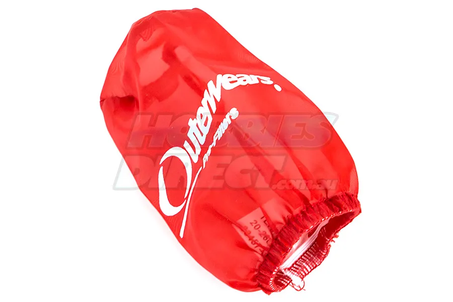 Outerwears Red 1/5 DT1 Slanted Air Filter Cover image 21979