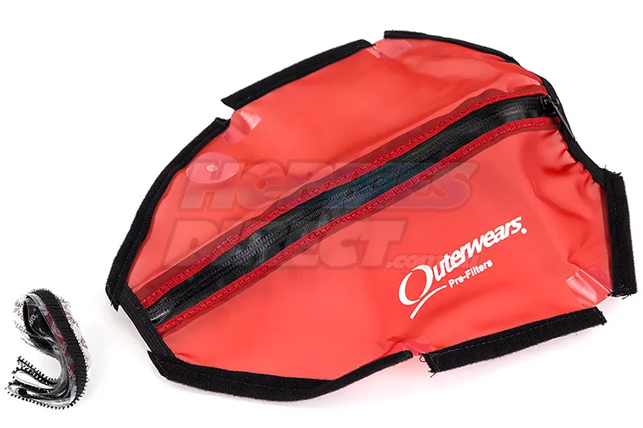 Outerwears Red Traxxas Slash 4x4 Pre Filter Chassis Cover w/ Zipper image 21996