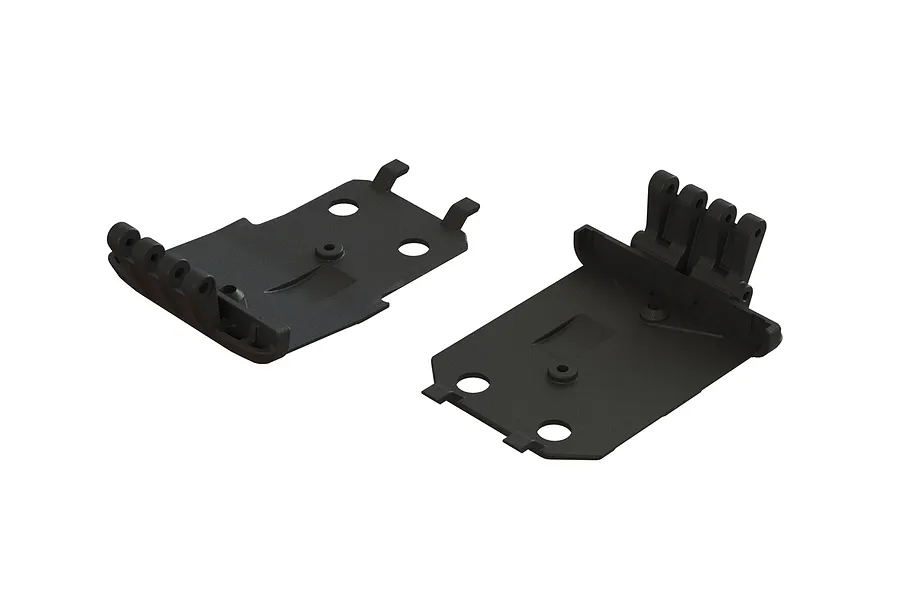 ARRMA Front &amp;amp; Rear Skid Plate Set image 22078