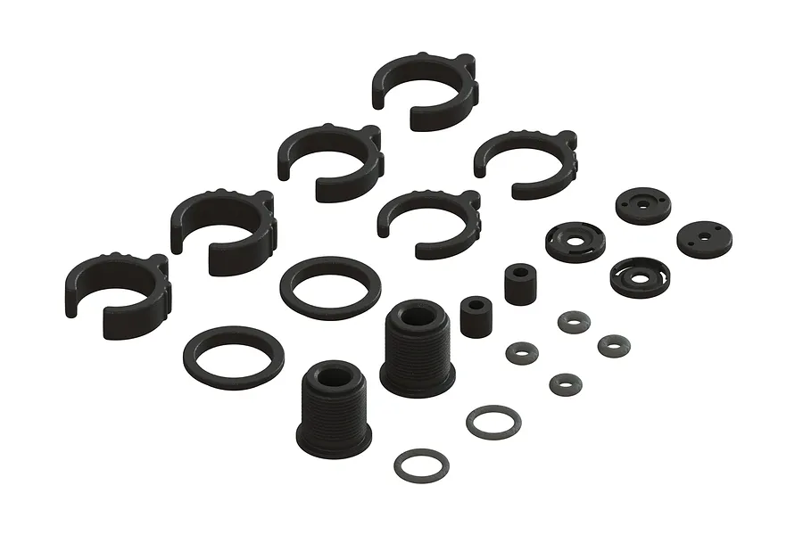 ARRMA Spring Retainer &amp;amp; Shock Part Set image 22089