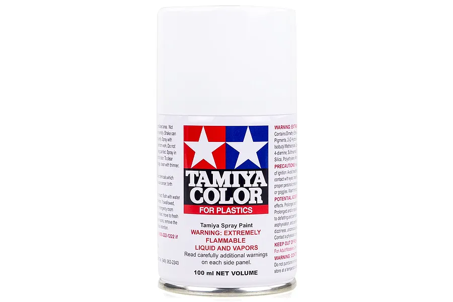 Tamiya TS-101 Base White Lacquer Spray Paint 100ml image 22251