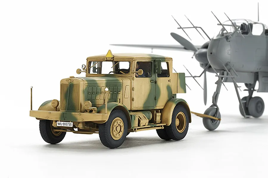 Tamiya 1/48 German SS-100 Heavy Truck Scaled Plastic Model Kit image 2
