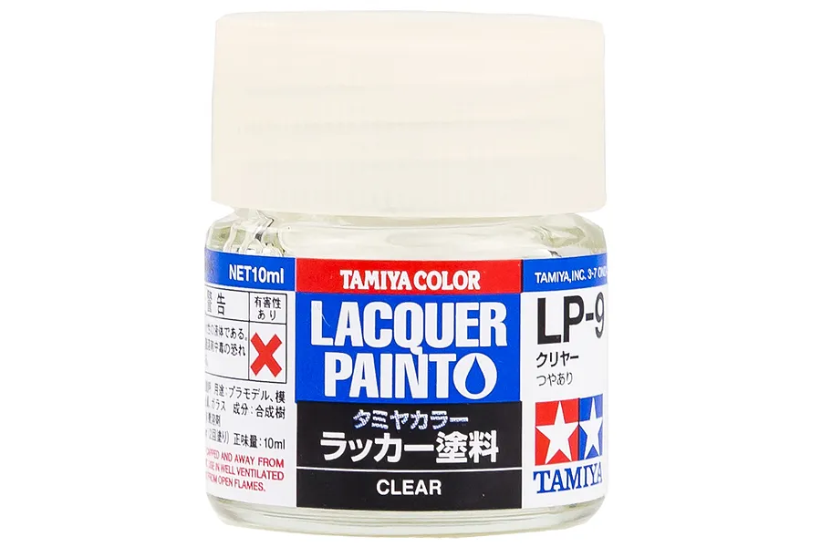 Tamiya LP-9 Clear Lacquer Paint 10ml image 22272