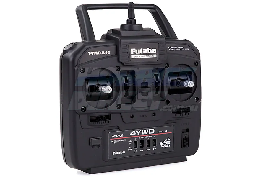 Futaba 4YWD 2.4Ghz 4ch Radio w/ Receiver image 22314