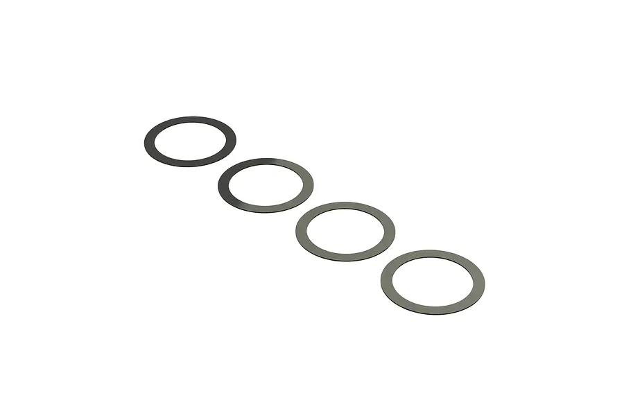 ARRMA 12x15x0.2mm Steel Washers 4Pcs image 22334