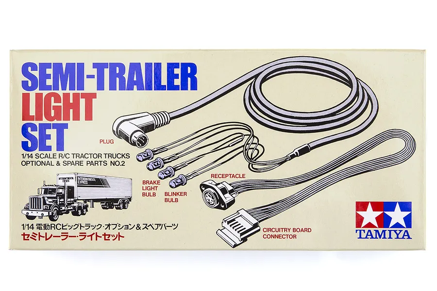 Tamiya 1/14 RC Semi-Trailer Light Set Tractor Truck image 22347