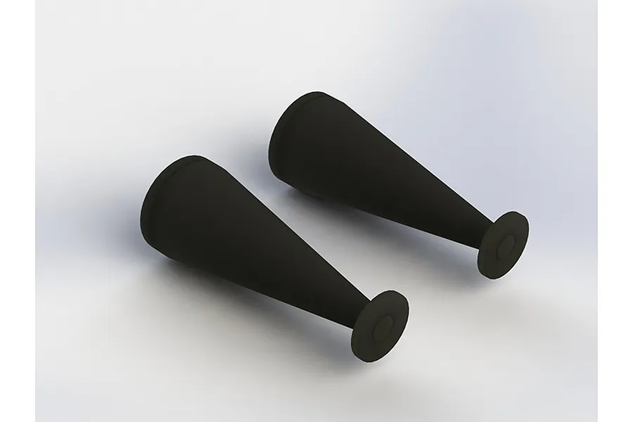 ARRMA 40mm Rubber Shock Boots 2Pcs image 22370