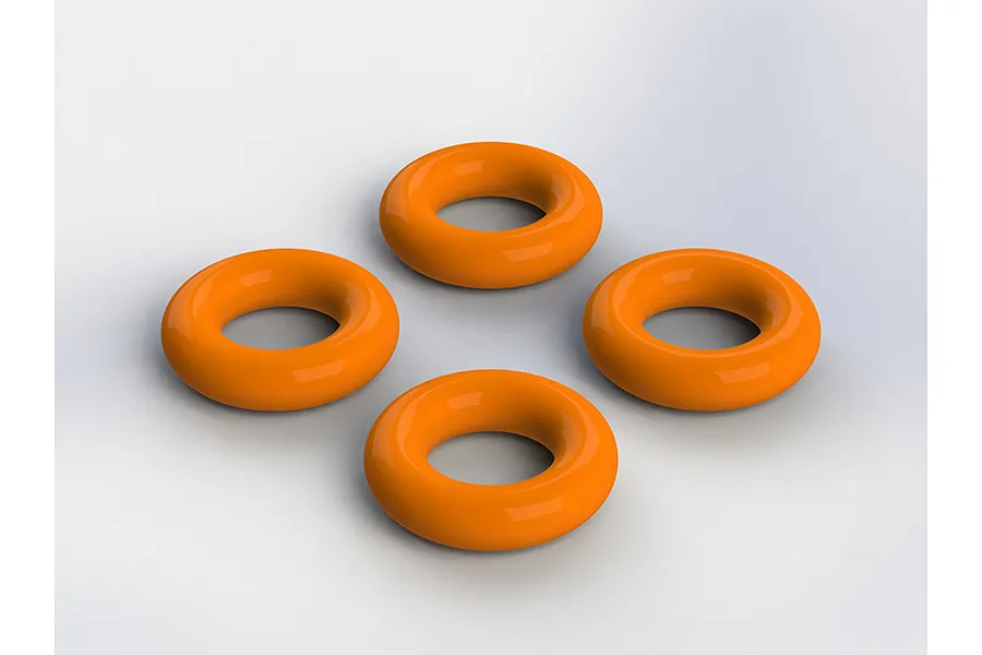 ARRMA 3.4x2mm Rubber O-Rings 4Pcs image 22377