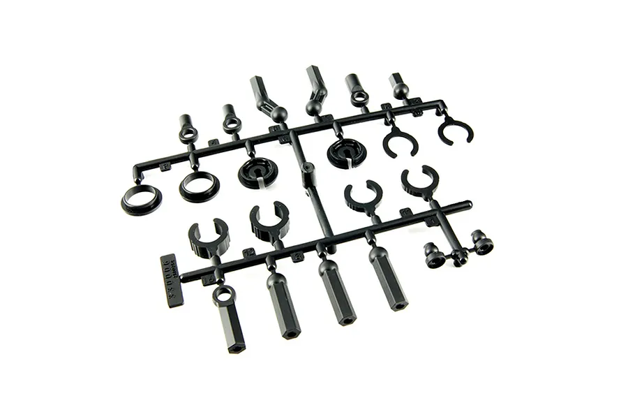 ARRMA Rod End &amp;amp; Spring Retainer Set image 22391