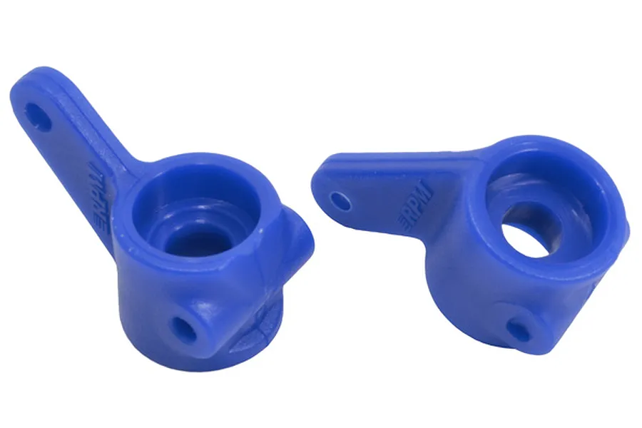 RPM Blue Slash 2WD/Nitro Slash/E-Stampede/E-Rustler/Bandit Front Steering Hubs image 22394