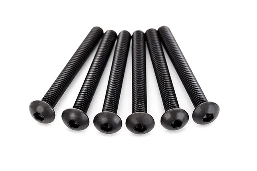 Traxxas 4x30mm Fine Thread Button Head Screws 6Pcs image 22458