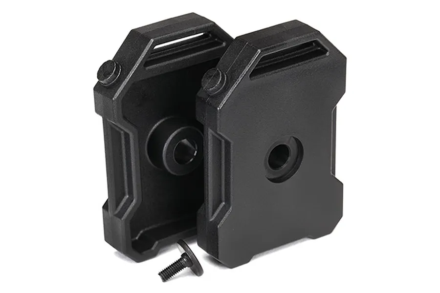 Traxxas TRX-4 Land Rover Defender Jerry Can Fuel Canister Black 2Pcs image 22475