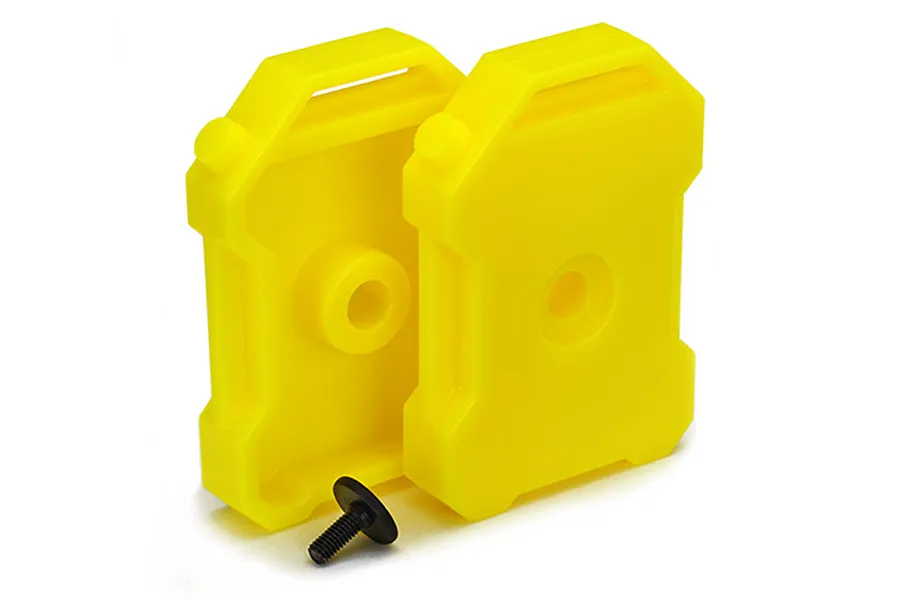Traxxas TRX-4 Land Rover Defender Jerry Can Fuel Canister Yellow 2Pcs image 22476