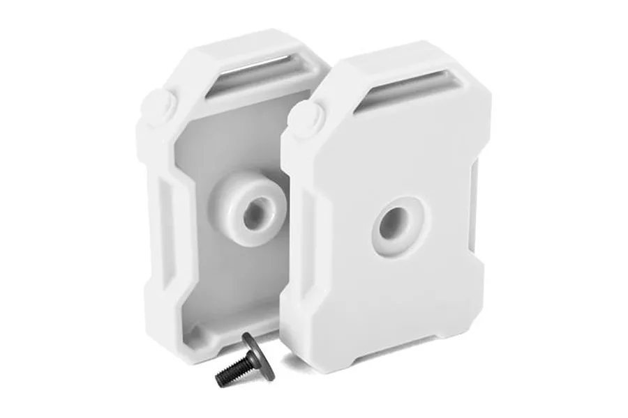 Traxxas TRX-4 Land Rover Defender Jerry Can Fuel Canister White 2Pcs image 22477