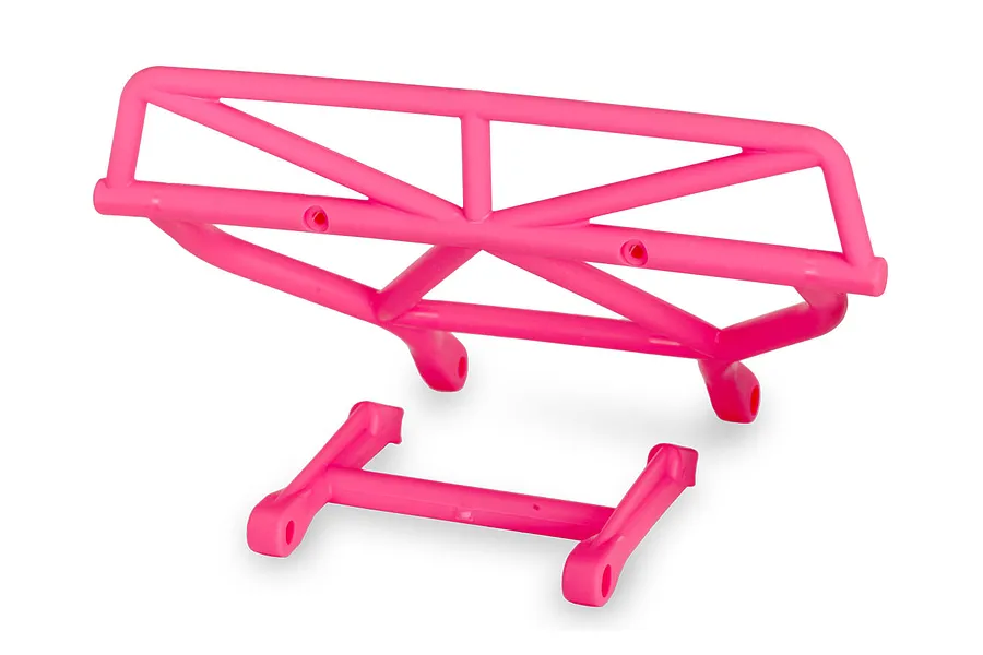 Traxxas Pink Rear Bumper w/ Bumper Mount image 22498