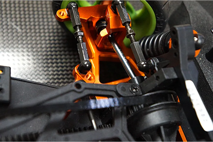 Yeah Racing HPI Sprint 2 Orange Aluminium Essential Upgrade Set image 22717