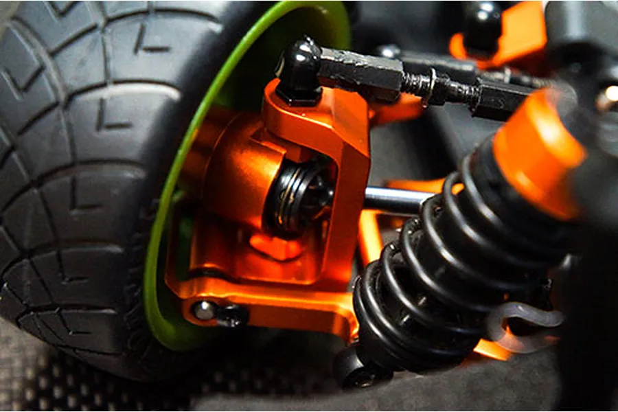 Yeah Racing HPI Sprint 2 Orange Aluminium Essential Upgrade Set image 22719