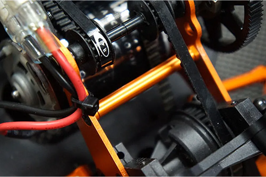 Yeah Racing HPI Sprint 2 Orange Aluminium Essential Upgrade Set image 22722