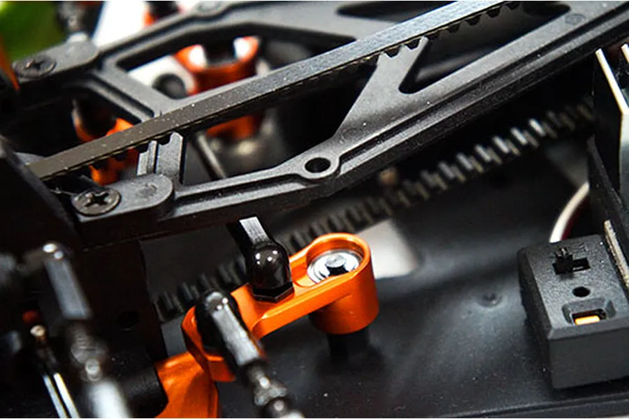 Yeah Racing HPI Sprint 2 Orange Aluminium Essential Upgrade Set image 22724