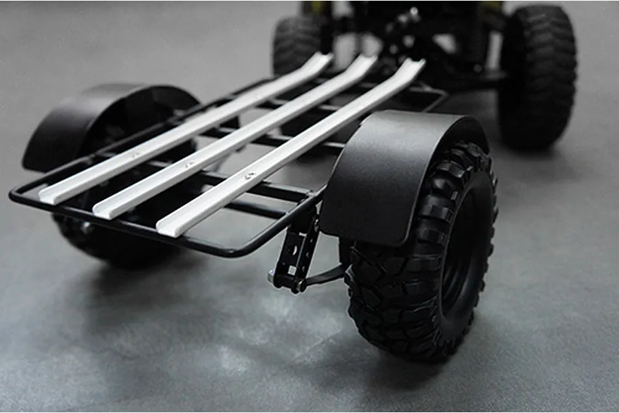 Yeah Racing 1/10 Black Steel Leaf Sprung Dirt Bike Trailer Kit image 22726