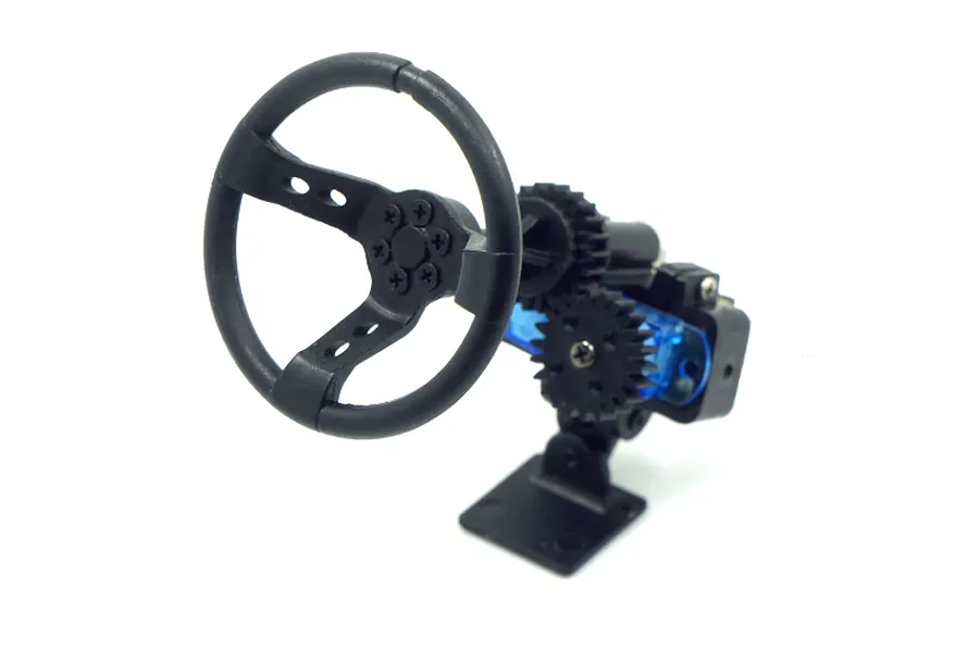 Yeah Racing 1/10 X DarkDragonWing Steering Wheel Set w/ Servo image 22740