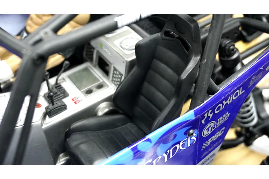 Yeah Racing 1/10 Crawler Black Plastic Seats 2Pcs image 22759
