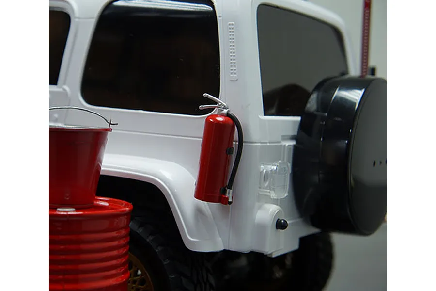 Yeah Racing 1/10 Red Rock Crawler Fire Extinguisher w/ Mount Set image 22795