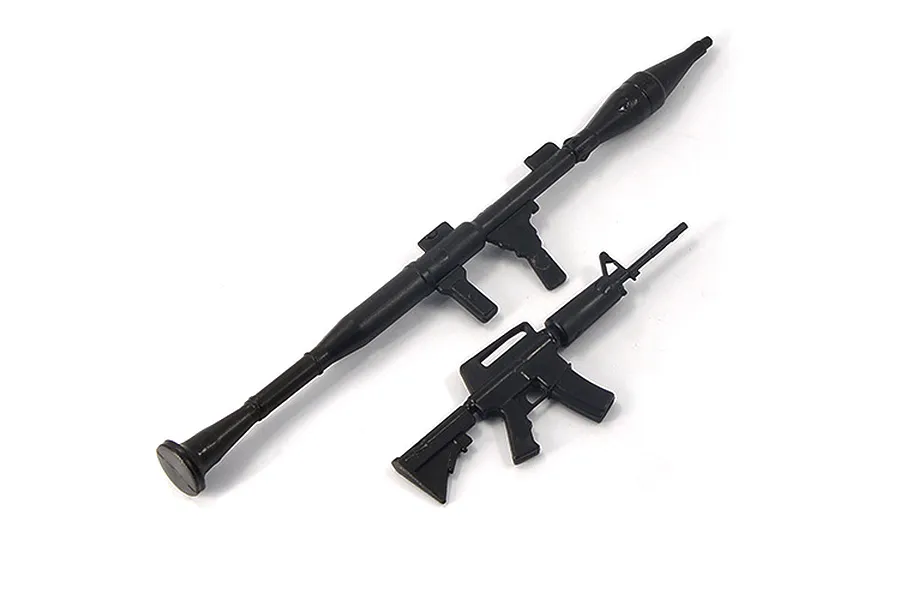 Yeah Racing 1/10 Model Rifle &amp;amp; Rocket Launcher Set image 22843